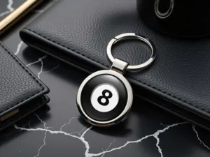 Custom Keyrings Photo Metallic Professional